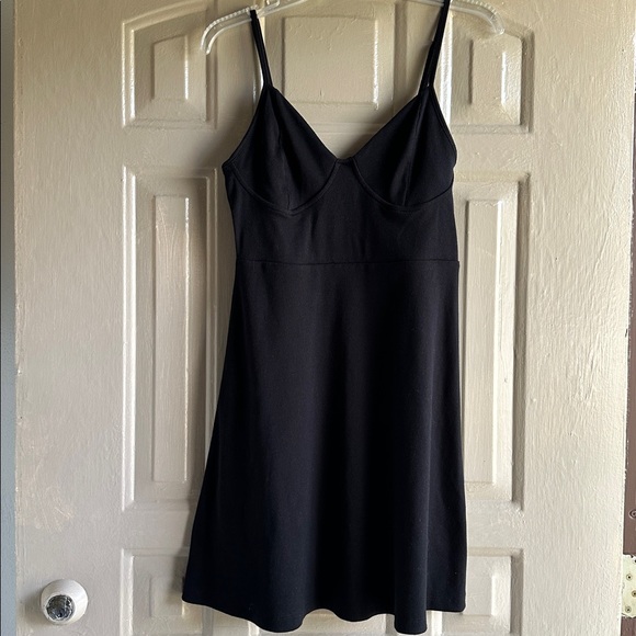 wild fable Dresses & Skirts - Wild Fable black Ribbed Dress women’s medium NWT